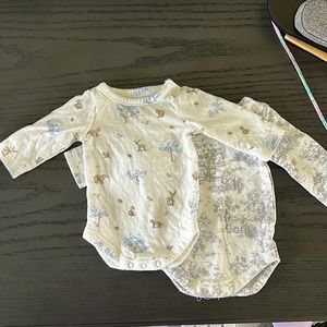 Janie and Jack Premie Onsies